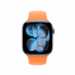 Apple MHYD4ZM/A accessoire intelligent à porter sur soi Bande Orange Fluoroélastomère - Vue supplémentaire 3