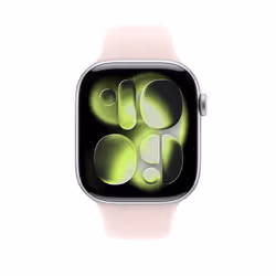 Apple MHYG4ZM/A accessoire intelligent à porter sur soi Bande Rose clair Fluoroélastomère - Vue supplémentaire 3