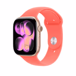 Apple MHYH4ZM/A accessoire intelligent à porter sur soi Bande Rouge Fluoroélastomère - Vue supplémentaire 2