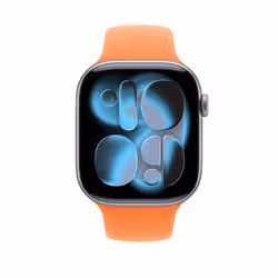 Apple MHYK4ZM/A accessoire intelligent à porter sur soi Bande Orange Fluoroélastomère - Vue supplémentaire 3
