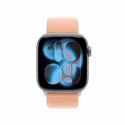 Apple MHYR4ZM/A accessoire intelligent à porter sur soi Bande Orange Polyester recyclé, Recycled nylon, Recycled spandex - Vue supplémentaire 3