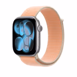 Apple MHYV4ZM/A accessoire intelligent à porter sur soi Bande Orange Polyester recyclé, Recycled nylon, Recycled spandex - Vue supplémentaire 2