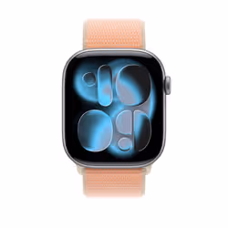 Apple MHYV4ZM/A accessoire intelligent à porter sur soi Bande Orange Polyester recyclé, Recycled nylon, Recycled spandex - Vue supplémentaire 3