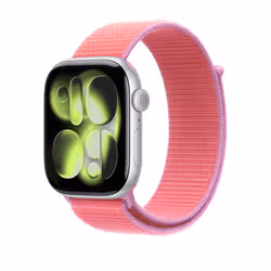 Apple MHYW4ZM/A accessoire intelligent à porter sur soi Bande Rouge Polyester recyclé, Recycled nylon, Recycled spandex - Vue supplémentaire 2