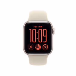 Apple Watch SE (3nd generation) OLED 40 mm 5G Beige Wifi GPS - Vue supplémentaire 2