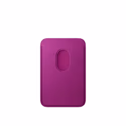 Apple Porte-cartes en tissage fin pour iPhone avec MagSafe - Magenta - Vue supplémentaire 2