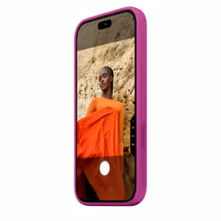 Apple Coque en silicone avec MagSafe pour iPhone 18 Pro - Magenta - Vue supplémentaire 5