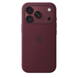 Apple Coque en silicone avec MagSafe pour iPhone 18 Pro - Bordeaux