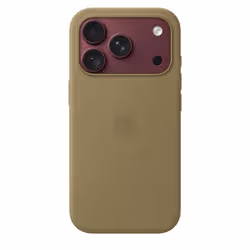 Apple Coque en silicone avec MagSafe pour iPhone 18 Pro - Olive - Vue supplémentaire 2