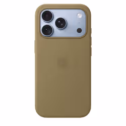 Apple Coque en silicone avec MagSafe pour iPhone 18 Pro - Olive - Vue supplémentaire 3