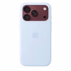 Apple Coque en silicone avec MagSafe pour iPhone 18 Pro - Bleu lumineux - Vue supplémentaire 2