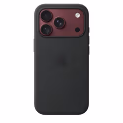 Apple Coque en silicone avec MagSafe pour iPhone 18 Pro - Noir - Vue supplémentaire 2