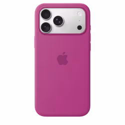 Apple Coque en silicone avec MagSafe pour iPhone 18 Pro Max - Magenta - Vue supplémentaire 3