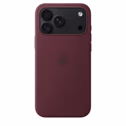 Apple Coque en silicone avec MagSafe pour iPhone 18 Pro Max - Bordeaux - Vue supplémentaire 4