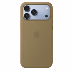 Apple Coque en silicone avec MagSafe pour iPhone 18 Pro Max - Olive - Vue supplémentaire 3