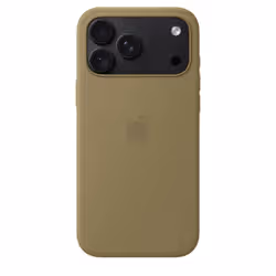 Apple Coque en silicone avec MagSafe pour iPhone 18 Pro Max - Olive - Vue supplémentaire 4