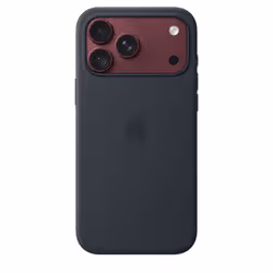 Apple Coque en silicone avec MagSafe pour iPhone 18 Pro Max - Bleu marine - Vue supplémentaire 2