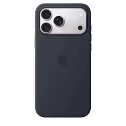 Apple Coque en silicone avec MagSafe pour iPhone 18 Pro Max - Bleu marine - Vue supplémentaire 3