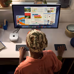 Apple Mac mini Apple M M5 Pro 24 Go 512 Go SSD macOS 27 Golden Gate Mini PC Argent - Vue supplémentaire 2