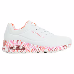 Skechers modèle Uno - Loving Love Blanc
