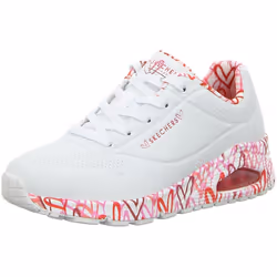 Skechers modèle Uno - Loving Love Blanc