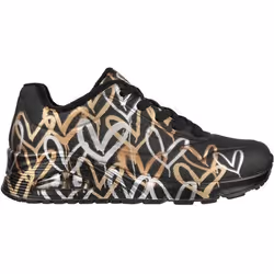 Baskets femme Skechers Uno Metallic Love