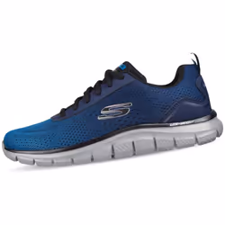 Skechers modèle Track-ripkent Bleu