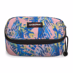 EASTPAK Trousse à crayons saumon bleu pour femme et homme - Oval Single Brize Filter Pink 229019