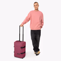 Eastpak Tranverz S Chariot Carapace molle Noir, Bourgogne 42 L Polyester - Vue supplémentaire 8