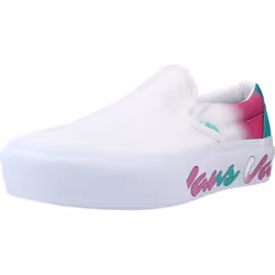 VANS UA CLASSIC SLIP-ON PLA COULEUR BLANC
