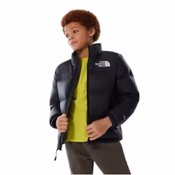 vestes pour un garçon - Noir - The North Face 1996 Nuptse Down Junior Jacket