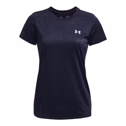 T-shirt femme - UNDER ARMOUR - Twist Teck - Manches courtes - Noir - Taille XL