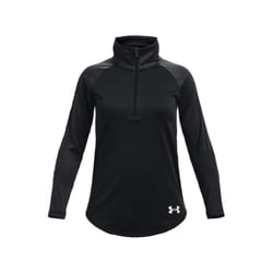 T-shirt à manches longues et demi-zip Noir Fille Under Armour Tech Graphic Half