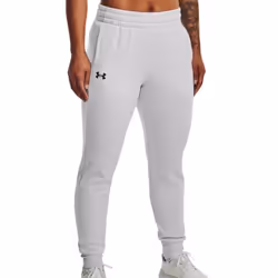 Jogging Femme - Under Armour - Fleece - Gris - Taille élastique - Poches sécurisées