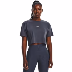 T-shirt crop à logo femme Under Armour