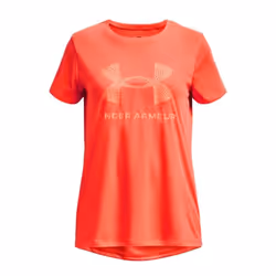 T-shirt de sport - Under Armour - Fille - Rose - Coupe loose - Tissu respirant