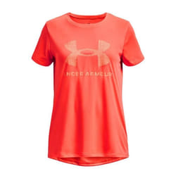 T-shirt de sport - Under Armour - Fille - Rose - Coupe loose - Tissu respirant