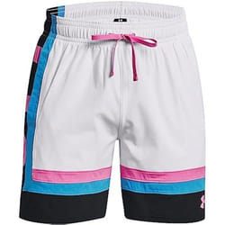 Short Tissé - Under Armour - UA Baseline II - Blanc - Respirant - Non Imperméable