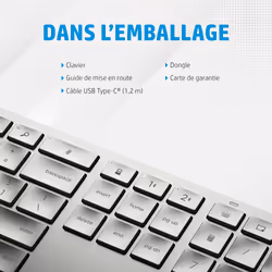 HP Clavier sans fil programmable 970 - Vue supplémentaire 13