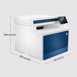 HP Color LaserJet Pro Imprimante multifonction 4302fdw, Couleur, Imprimante pour Petites/moyennes entreprises, Impression, copie, scan, fax, Sans fil; Imprimer depuis un téléphone ou une tablette; Chargeur automatique de documents - Vue supplémentaire 13