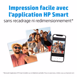 HP Advanced Photo Paper, Glossy, 65 lb, 5 x 5 in. (127 x 127 mm), 20 sheets