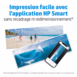 HP Papier photo à finition glacée Advanced, 65 lb, 4 x 12 pouces (101 x 305 mm), 10 feuilles - Vue supplémentaire 6