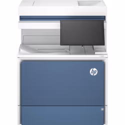 HP Color LaserJet Enterprise Flow Imprimante multifonction 6800zf, Impression, copie, scan, fax, Flow; Écran tactile; Agrafag ...