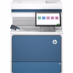 HP Color LaserJet Enterprise Flow Imprimante multifonction 6800zf, Impression, copie, scan, fax, Flow; Écran tactile; Agrafage; Cartouche TerraJet