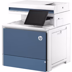 HP LaserJet Imprimante multifonction Color Enterprise 5800dn, Impression, copie, numérisation, télécopie (en option), Chargeur automatique de documents; Bacs haute capacité en option; Écran tactile; Cartouche TerraJet