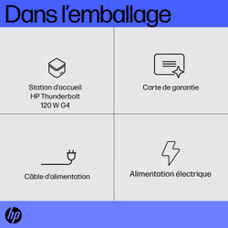 HP Station d'accueil Thunderbolt 120 W G4 - Vue supplémentaire 7