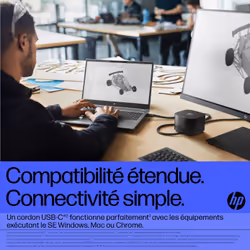 HP Station d'accueil Thunderbolt 280 W G4 avec câble combo - Vue supplémentaire 13