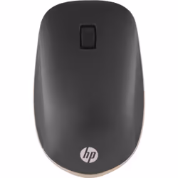 HP 410 Souris Bluetooth ultra-plate Silver, Ambidextre, Bluetooth, 2000 DPI, Noir, Argent