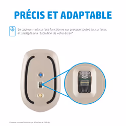 HP 410 Souris Bluetooth ultra-plate blanche - Vue supplémentaire 11