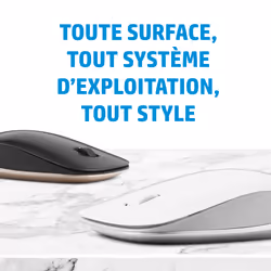 HP 410 Souris Bluetooth ultra-plate blanche - Vue supplémentaire 9